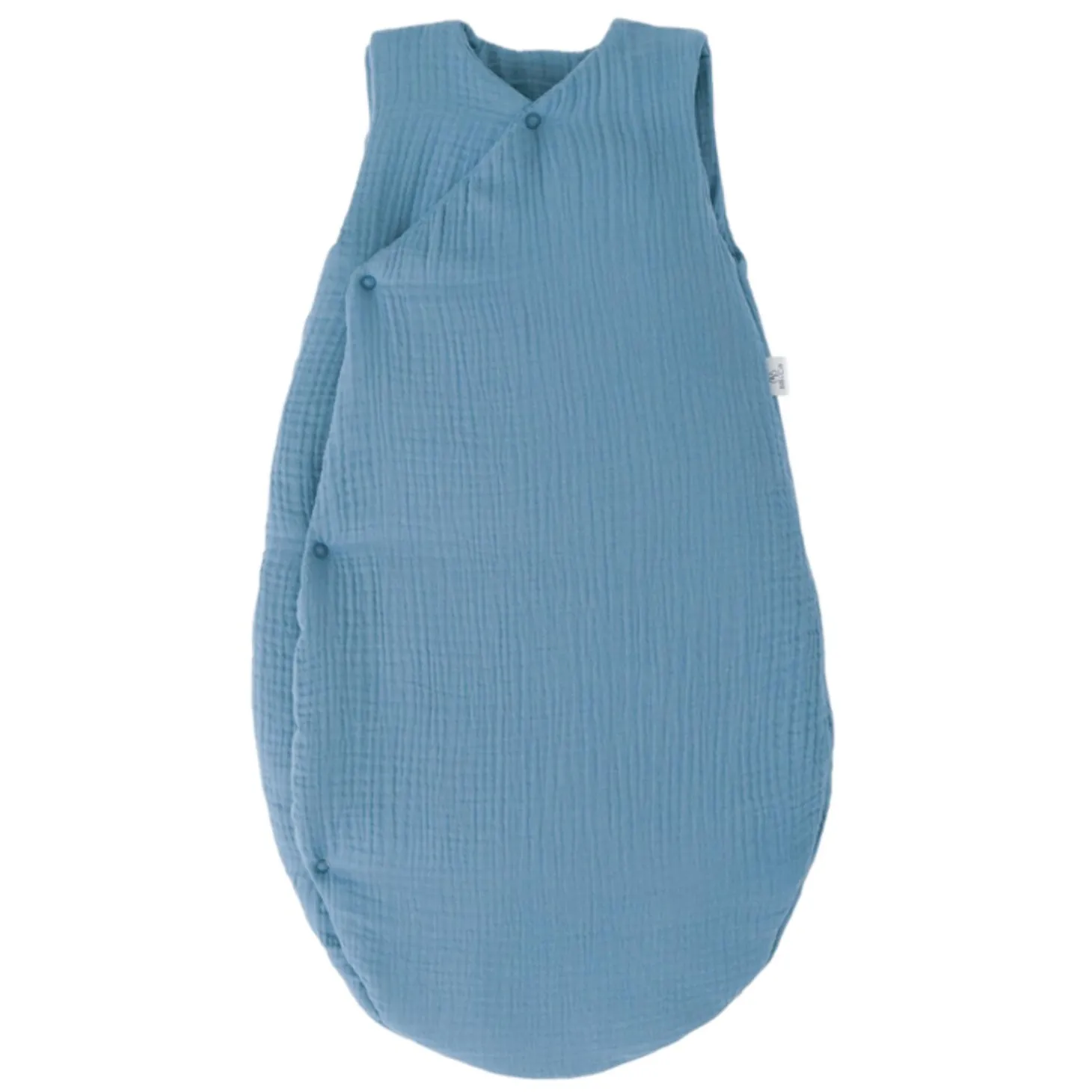 BB&Co Gigoteuse ouatinée kimono gaze Mix & Match Pierre Bleue