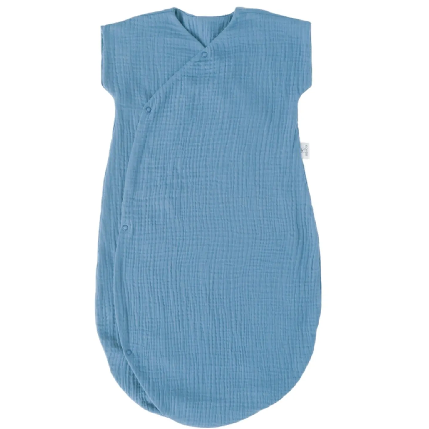 BB&Co Gigoteuse été kimono gaze de coton Mix & Match Pierre Bleue 0-6 mois