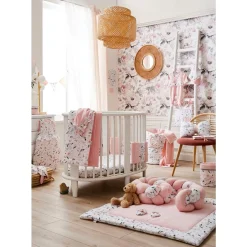 BB&Co Housse de matelas à langer Sweet Garden 60x80 cm