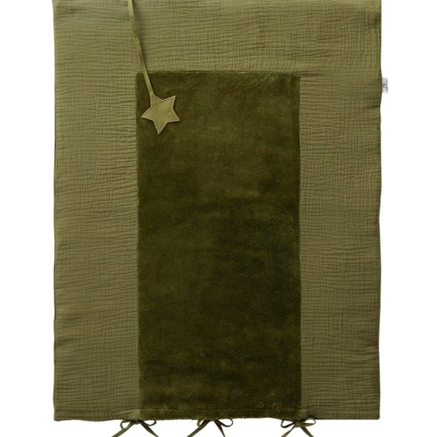 BB&Co Housse de matelas à langer Fougère 60x80 cm