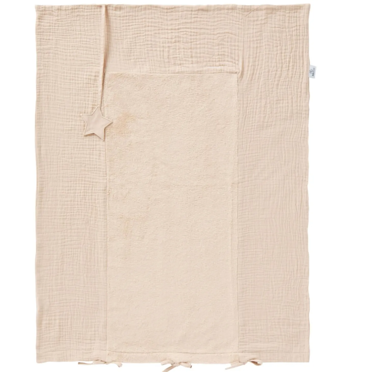 BB&Co Housse de matelas Mix&Match Biscuit 60x80 cm
