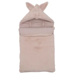 BB&Co Nid d’ange fausse fourrure angora Pétale 0-6 mois