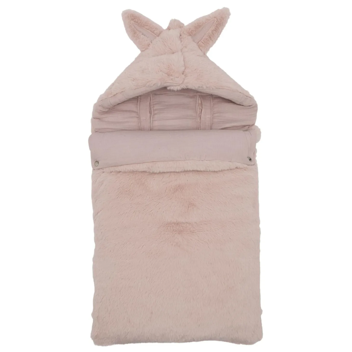 BB&Co Nid d’ange fausse fourrure angora Pétale 0-6 mois