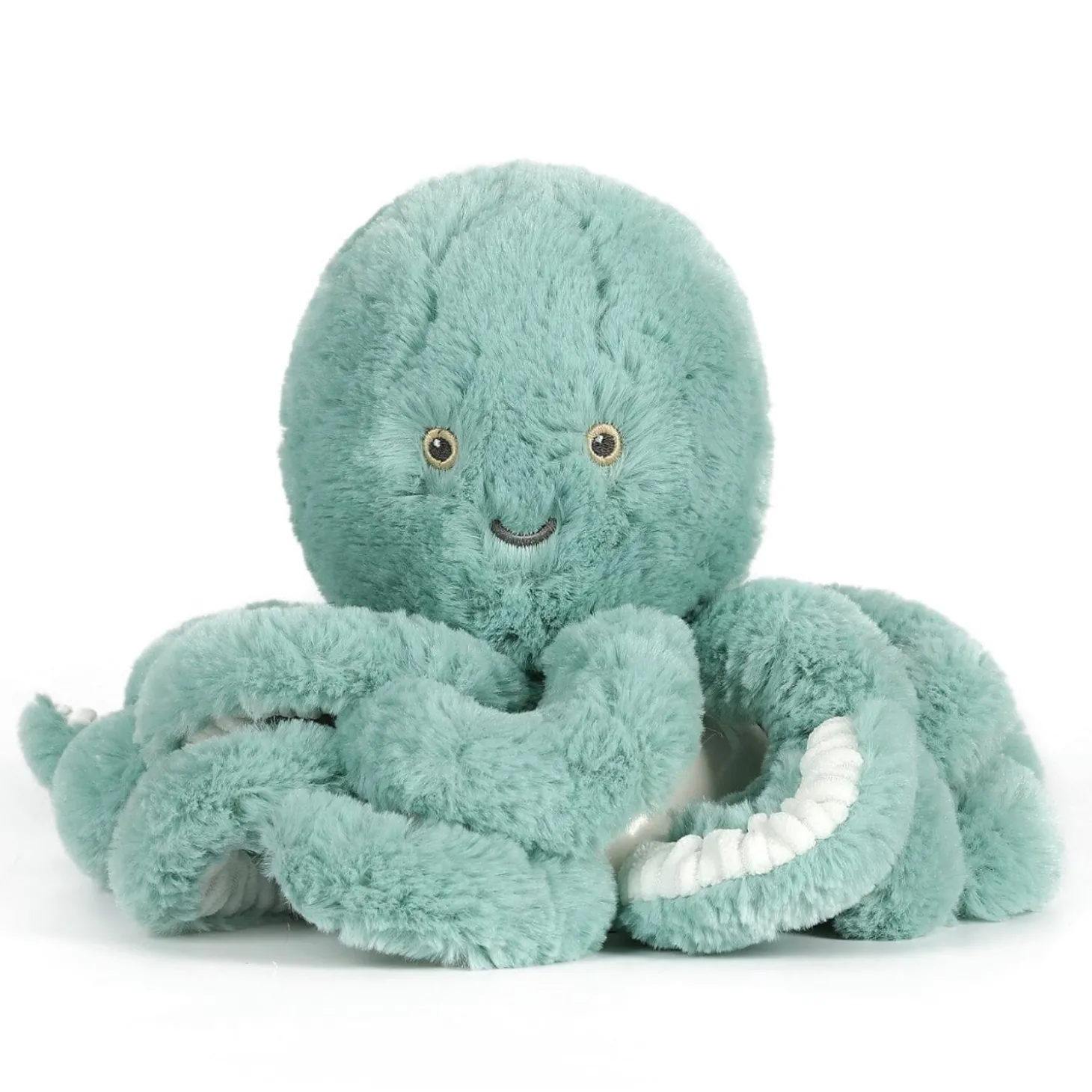 BB&Co Peluche poulpe Bleu Céladon