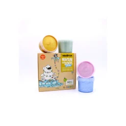 BB&Co 4 pots de peinture doigts Cristal coffret Mika