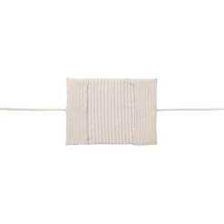 BB&Co Protège carnet de santé rayé Soft Stripes Écru/ Galet