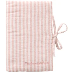 BB&Co                    Protège carnet de santé rayé Soft Stripes    Vieux Rose
