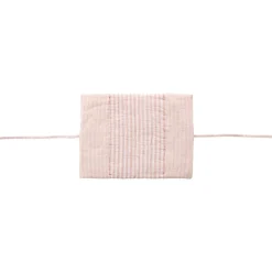 BB&Co                    Protège carnet de santé rayé Soft Stripes    Vieux Rose
