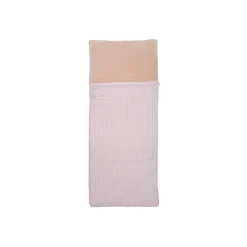 BB&Co Sac de couchage enfant pliable & nomade rayé Galet 50 x 120 cm