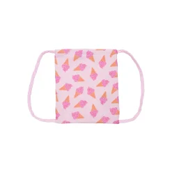 BB&Co                    Sac à dos gaze bretelles tressées glace    Blush/ Rose