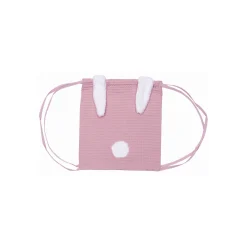 BB&Co                    Sac à dos lapin en nid d’abeille    Pétale