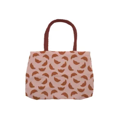 BB&Co                    Sac Kasbah anses tressées en gaze croissants    Bisque/ Toffee