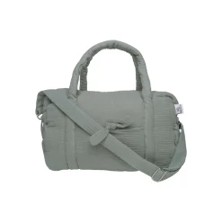 BB&Co Sac à langer en gaze de coton Vert De Gris