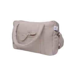 BB&Co                    Sac à langer en gaze de coton    Biscuit