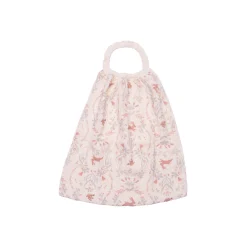 BB&Co                    Serviette élastiquée gaze jardin enchanté    Ivoire