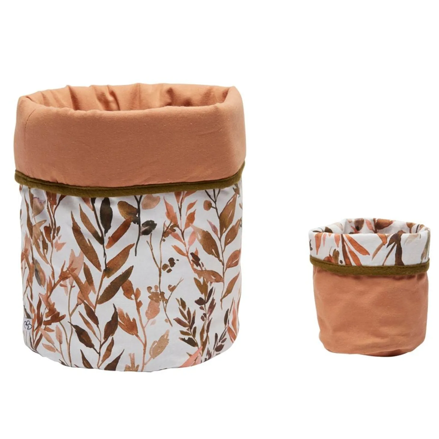 BB&Co Set 2 Corbeilles de rangement Caramel Forest