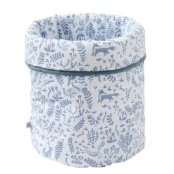 BB&Co Set Corbeilles de rangement Forêt Enchantée Blanc/ Bleu