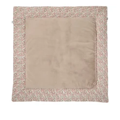 BB&Co Tapis de jeu /fond de parc Afternoon Tea Liberty/ Biscuit 100x100 cm