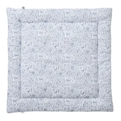 BB&Co Tapis de jeu /fond de parc Forêt Enchantée Blanc/ Bleu 100x100 cm