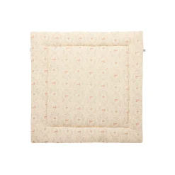 BB&Co Tapis de jeu /fond de parc Jardin enchanté Ivoire 100x100 cm