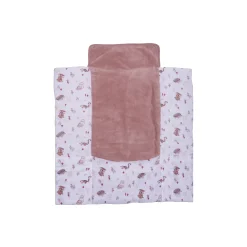 BB&Co                    Tapis à langer pliable avec poches gaze    Blanc/ Mocha