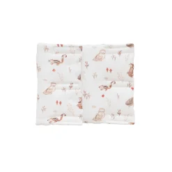 BB&Co                    Tour de lit modulable & respirant Cosy Forest    Blanc/ Mocha