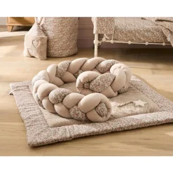 BB&Co Tresse décorative ouatinée Afternoon Tea Liberty/ Biscuit 200 cm