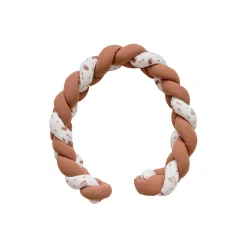 BB&Co                    Tresse décorative ouatinée Cosy Forest    Blanc/ Mocha            200 cm