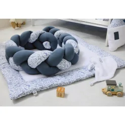 BB&Co                    Tresse décorative ouatinée    Forêt Enchantée Blanc/ Bleu            200 cm