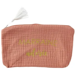 BB&Co                    Trousse cadeau "Marraine adorée"    Ivoire
