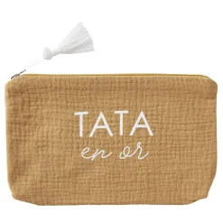 BB&Co                    Trousse cadeau  "Tata en or"    Noisette