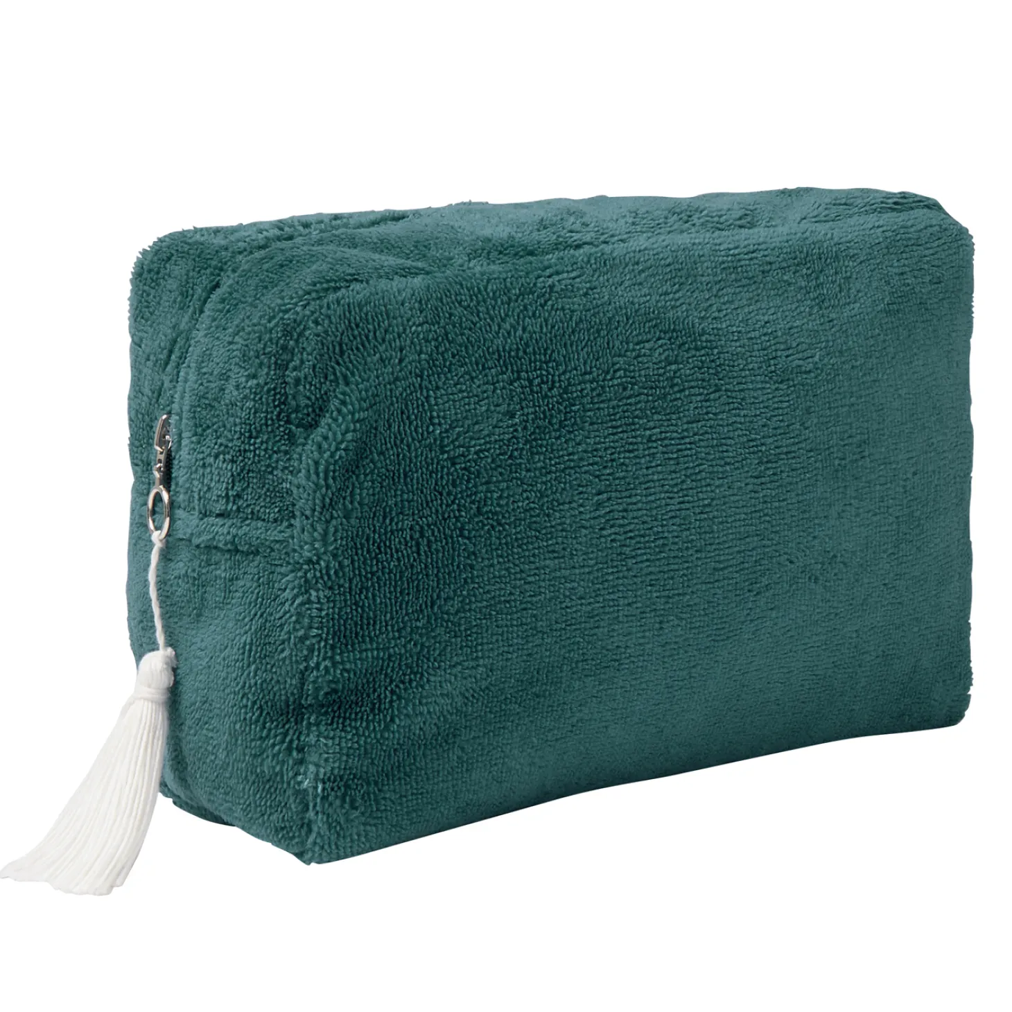 BB&Co Trousse de toilette bambou Vert Paon