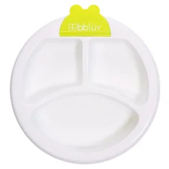 BBlüv                    Assiette chauffante pour bébé    Lime