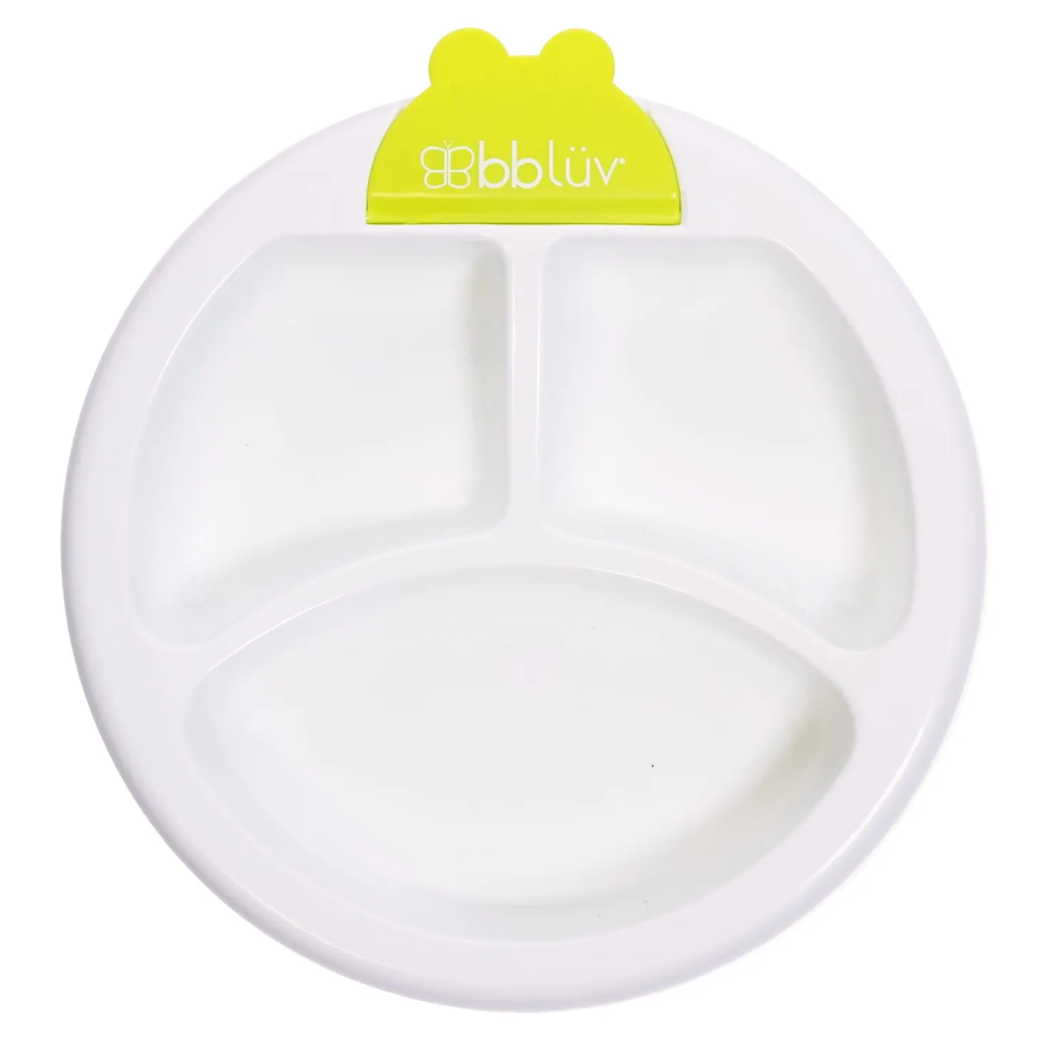 BBlüv Assiette chauffante pour bébé Lime