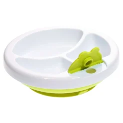BBlüv Assiette chauffante pour bébé Lime
