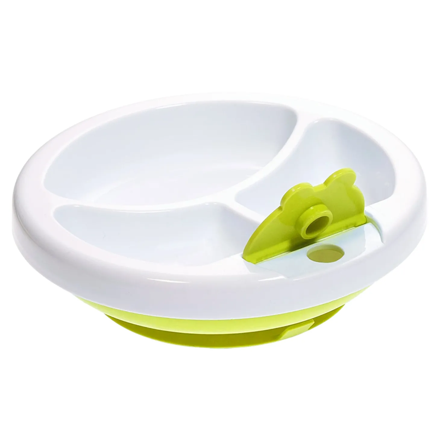 BBlüv Assiette chauffante pour bébé Lime