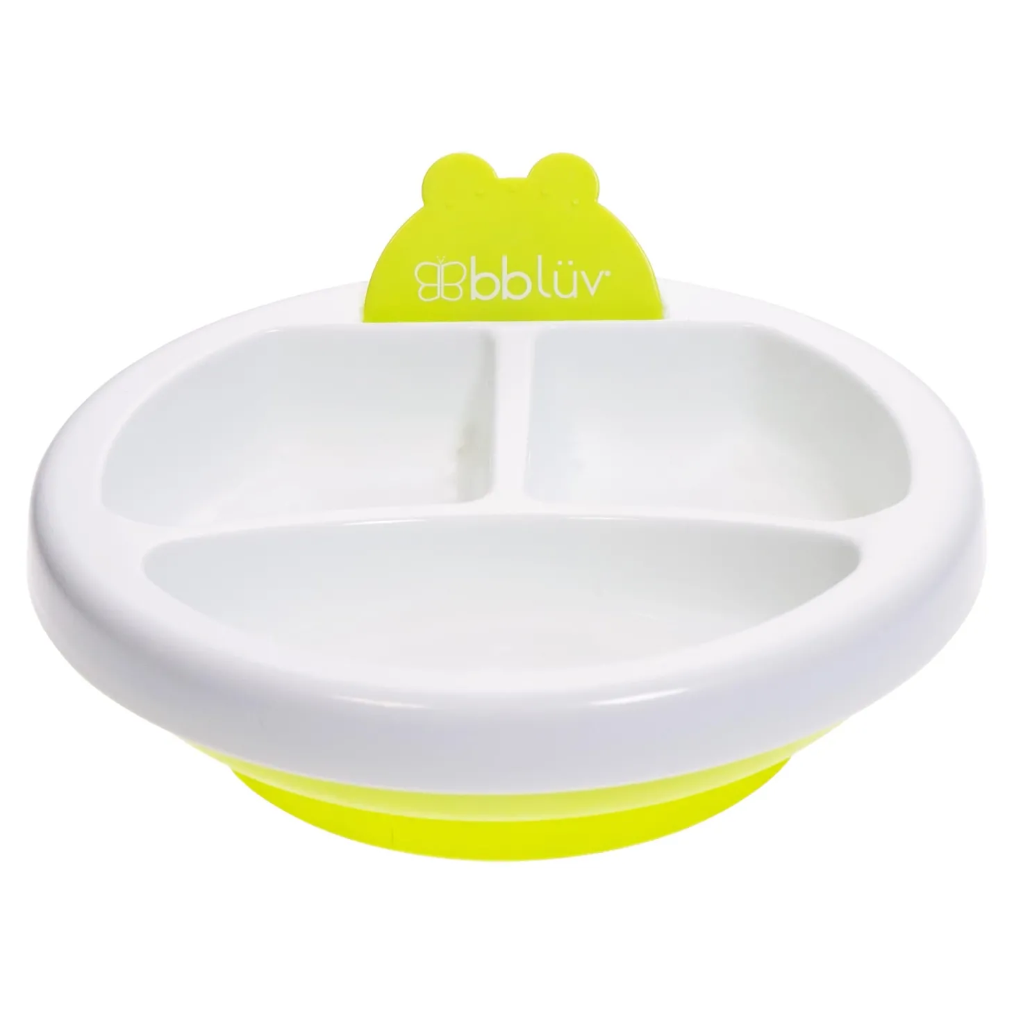 BBlüv Assiette chauffante pour bébé Lime
