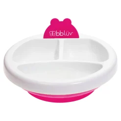 BBlüv                    Assiette chauffante pour bébé    Rose