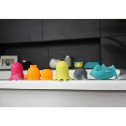 BBlüv Jouets de bain interchangeables en silicone
