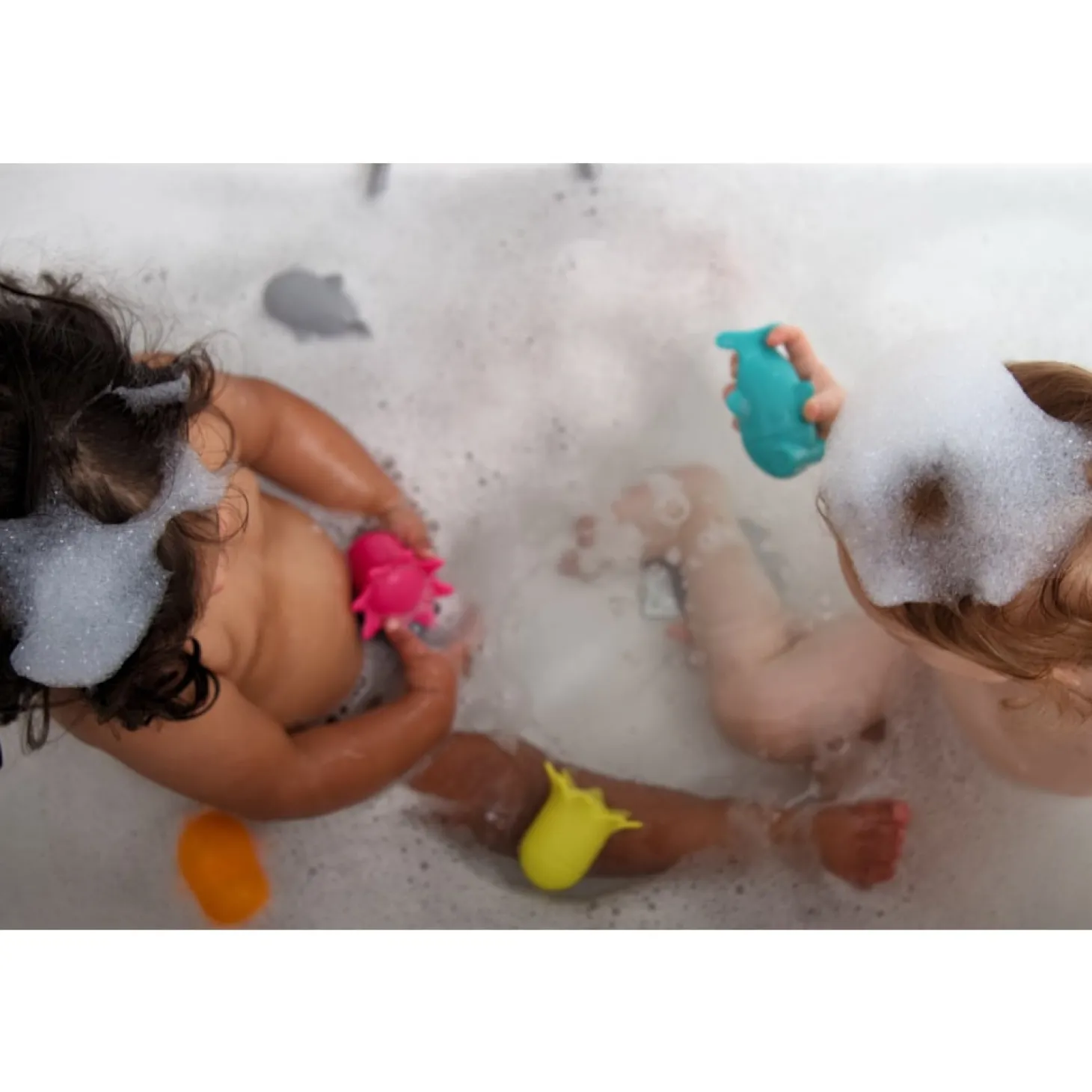 BBlüv Jouets de bain interchangeables en silicone