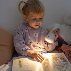 BBlüv                    Lampe de poche et veilleuse raton laveur    White