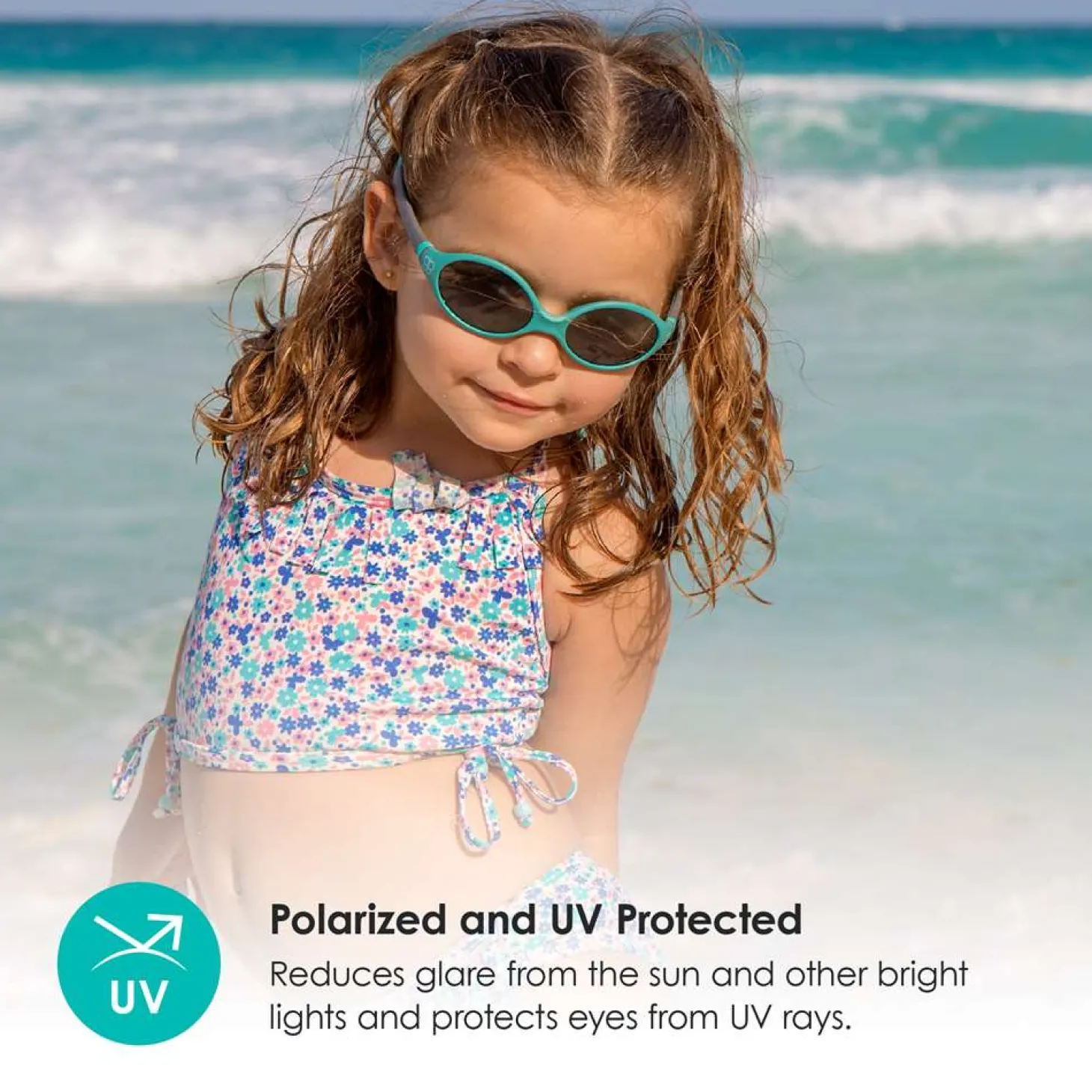 BBlüv Lunettes de soleil pour tout petit Sölar Lime