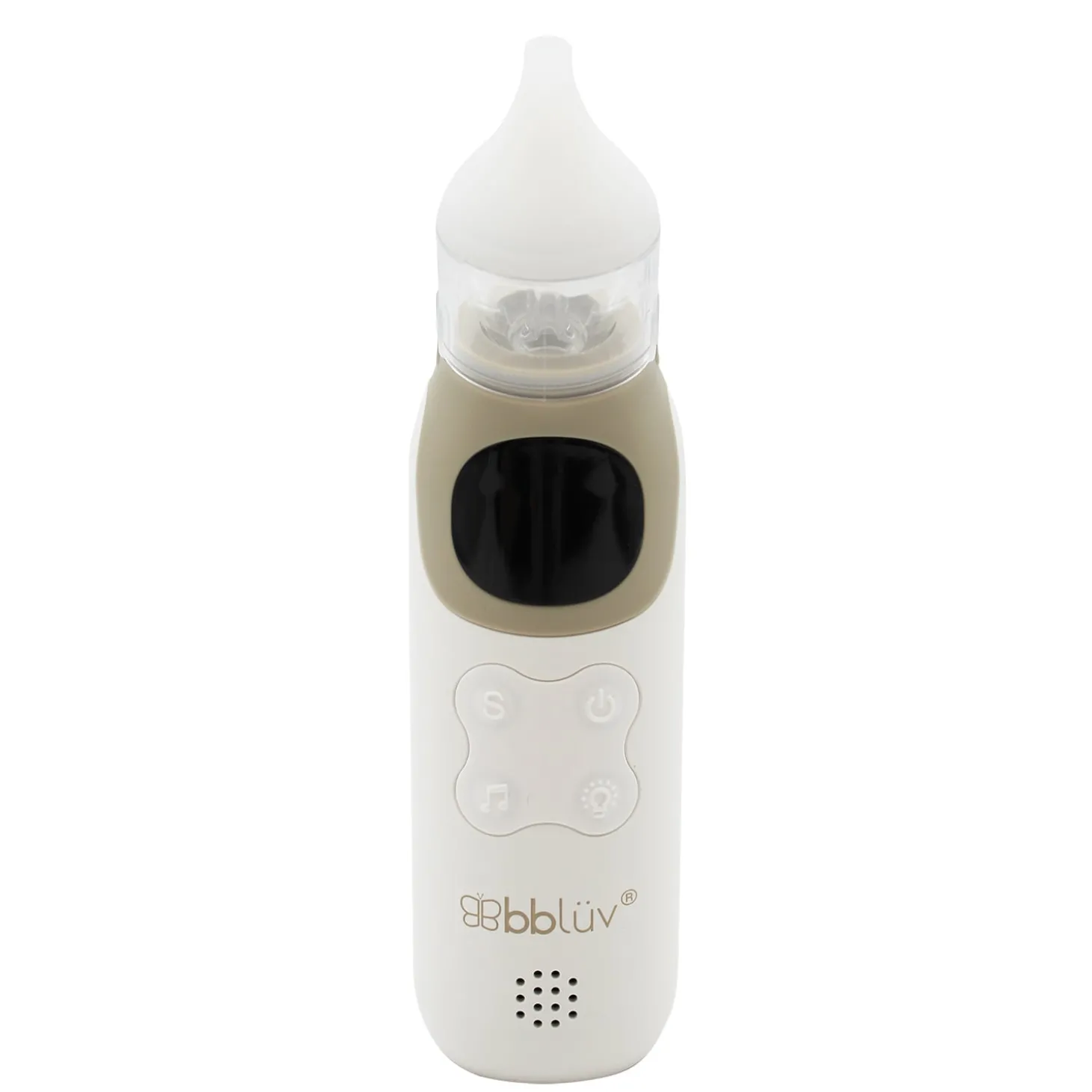 BBlüv Mouche bébé électrique White/Taupe
