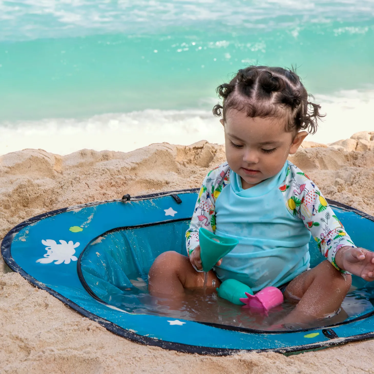 BBlüv Piscine de plage Aqua
