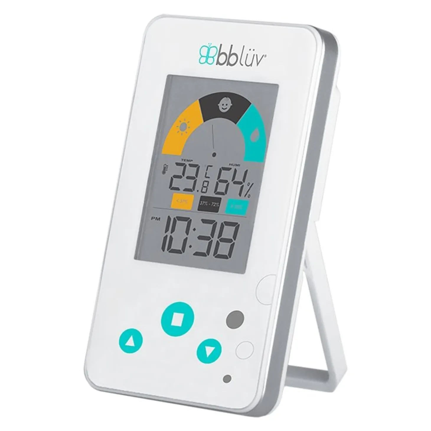 BBlüv Thermomètre 2 en 1 Igrö White