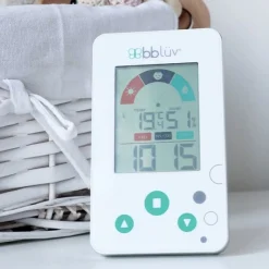 BBlüv Thermomètre/Hygromètre 2 en 1 Igrö White