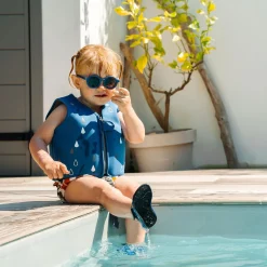 BBlüv Veste de natation évolutive en néoprène Navy 18-36 mois