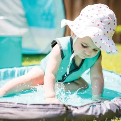 BBlüv                    Wraäp Combinaison en néoprène pour bébé    Aqua            0-6 mois