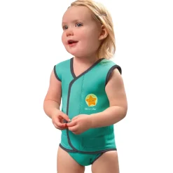 BBlüv                    Wraäp Combinaison en néoprène pour bébé    Aqua            0-6 mois