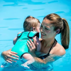 BBlüv                    Wraäp Combinaison en néoprène pour bébé    Aqua            0-6 mois